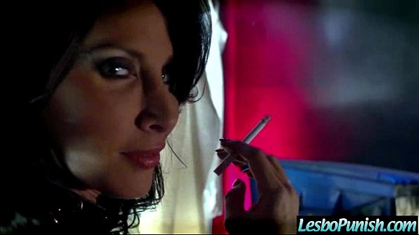 Lesbo Girl (katrina &amp_ lezley) Get Hard Punishment From Mean Lesbian mov-15