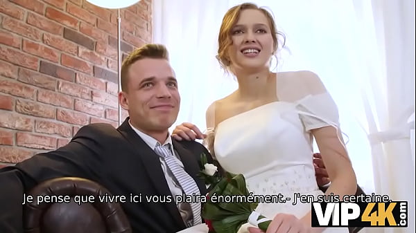 VIP4K. Una coppia sposata decide di vendere la figa della sposa a buon prezzo