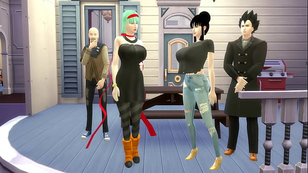 Goku Porn Cap1 Bulma voit le maître Roshi baiser avec mille et se joint à Vegeta