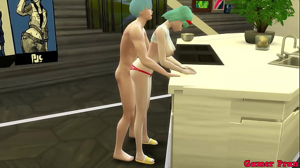 Bulma Madrasta e Esposa Epi 6 Minha Madrasta está cozinhando com roupas muito sexy, quase nua e eu fodo forte Quando meu Padrasto vai trabalhar O dia todo ela agrada seu enteado como uma puta NTR Dragon Ball Hentai