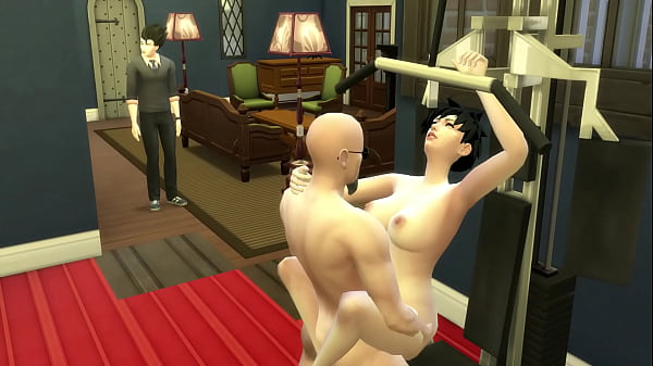 El pervertido maestro Roshi entrena sexualmente a la esposa de Gohan, la hermosa Videl, frente a su marido cornudo Dragon Ball Hentai