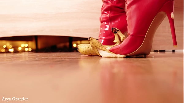 Bắn tung tóe Bóp thức ăn Chuối Chơi Crush Fetish