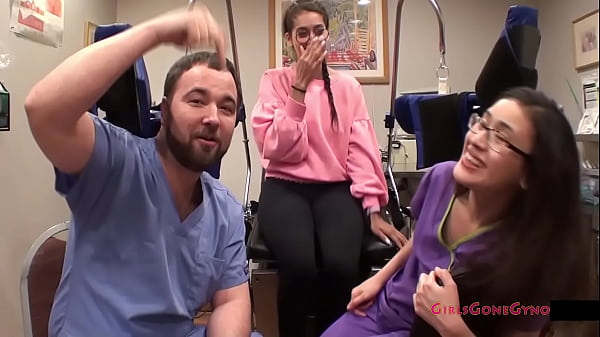 Kitty Catherine'_s Caught On Spy Cam Undergoing Entrance Physical With Doctor Tampa &amp_ Nurse Lilith Rose @ GirlsGoneGyno! - Tampa University Physical Reup