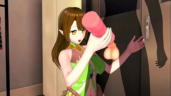 AIDEZ ELFE À LAVER SON CORPS AVEC DU SPERME 3D HENTAI 81