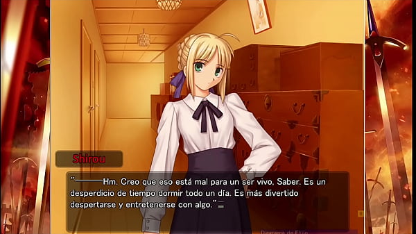 Fate Stay Night Realta Nua Day 5 Part 2 Gameplay (Espa&ntilde_ol)