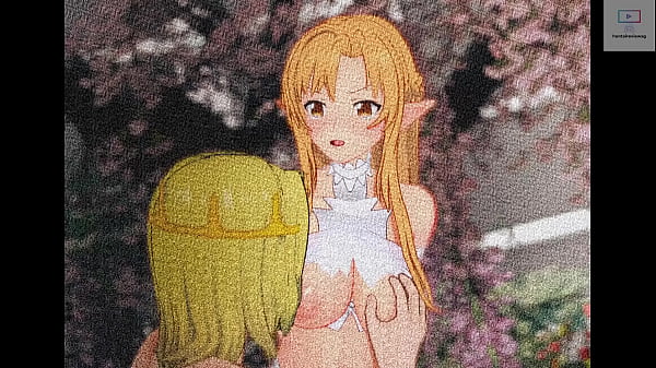Sao Ntr Online 2: Asuna me descubre en el barrio teniendo sexo con una rubia pero no era yo..... parte 7 Esp