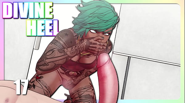 DIVINE HEEL #17 &bull_ She NEEDS to taste his hard, shiny cock right now