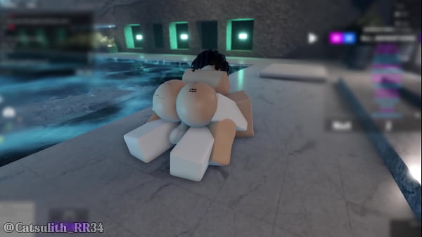 Alone in the indoor pool with a shy girl turns into a rough fuck | Sex with a follower (11) | Session