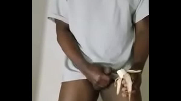 Taste testing my semen served with banana to see if it causes any allergies and what happens when someone eats or swallows my semen..