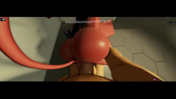 Me and my demon girl roommate fuck while our friend is away.