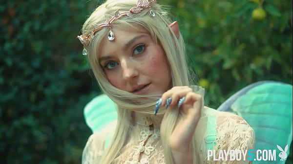 Cute Teen Girl has fun in lingerie