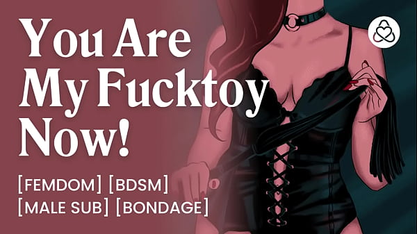ASMR Audio Porn : Une femme dominatrice utilise son sous-mari masculin comme jouet sexuel et une histoire audio érotique pour les femmes