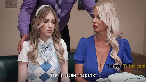 Perverted Principal Punishes Whistle Blower &amp_ Her Stepmom For Exposing Him | TaintedTutor