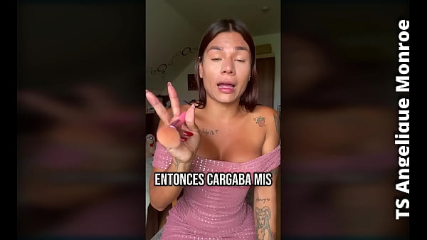 TS Angelique Monroe - Maquillándome