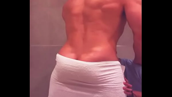 I see my friend come home from the bar and take a bath and I can't resist, I get into the shower with him.