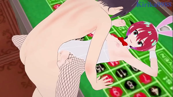 Amate Yuzuriha (MACHU) (Bunny Girl) y Shiiko Sugai (Bunny Girl) sexo intenso. - Mobile Suit Gundam GQuuuuuuX Hentai