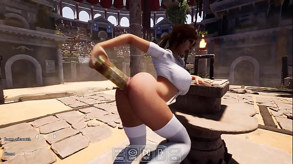 Lara needs to insert a secret, mysterious, enigmatic phallus into her cave to open another passage. 3D Hentai Game