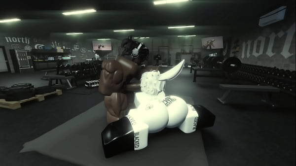 Gym empty and was a good time to fuck (Roblox bbc studio)
