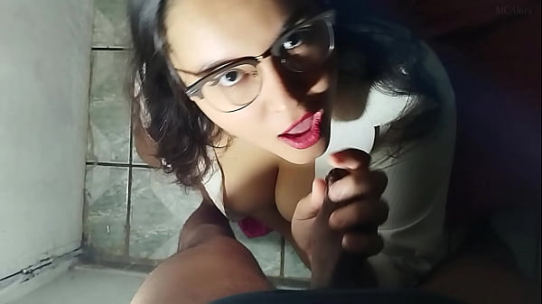 Fuck Face - Nerdy Slut Getting Her Mouth Fucked and Getting Cum on Her Face