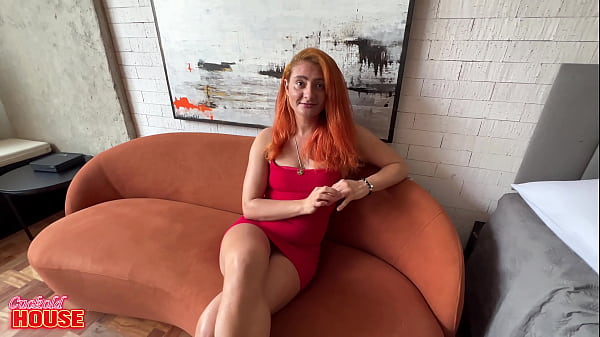 Insatiable married woman giving ass at the Cuckold House with her husband's permission