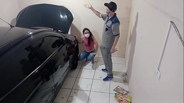 I went to the mechanic and he got a hard-on and fucked me!