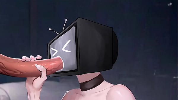 tv donna succhia il cazzo del cameraman (skibidi toilet porno hentai) - loop