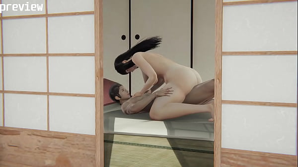 हिनाता किसी भी चीज़ के लिए तैयार है l 3डी हेनतई बिना सेंसर वाला नारुतो