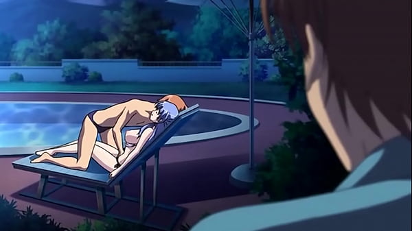 I catch my stepsister fucking in the backyard