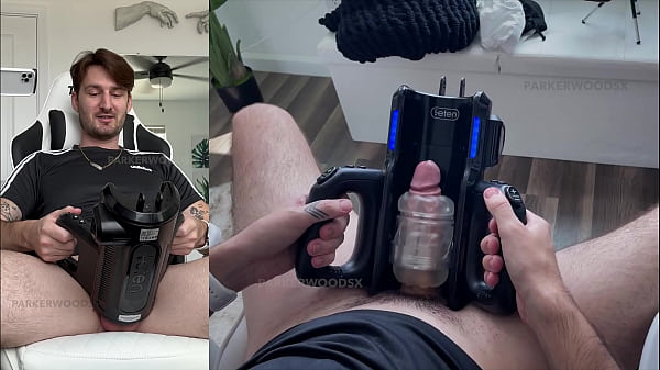 Ich probiere zum ersten Mal mein neues Sexspielzeug XSpaceCup XT5 Auto-Stroker aus