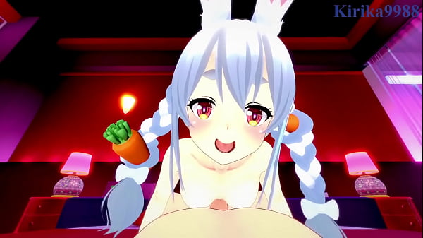 Usada Pekora intense sex. - Hololive VTuber Hentai