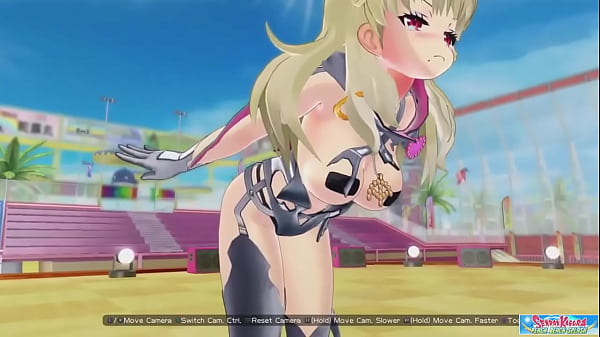 Shiki model with torn sexy clothes