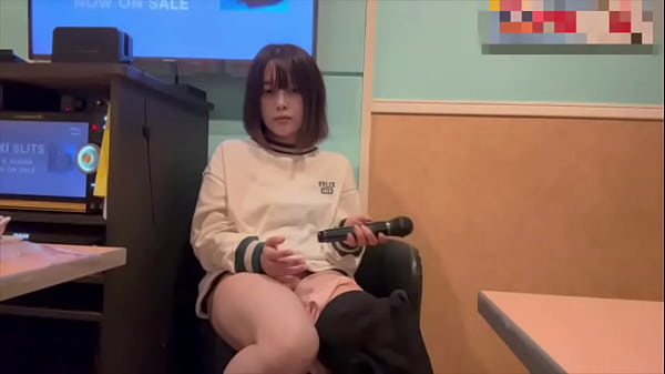 I pressed the microphone against my pussy and masturbated, and it felt so good that I started screaming &hellip_