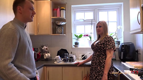 AuntJudysXXX - La MILF BBW caliente Charlie Rae se folla a su sobrino perezoso