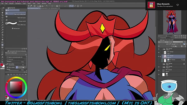 Stream | Picarto | GlassFishBowl - Sexy Stuff (2023.02.27)