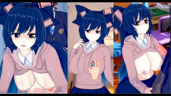 [Eroge Koikatsu!] Touhou Shion Igami rubs her breasts H! 3DCG big breasts anime video (Touhou Project) [Hentai game Touhou Shion Yorigami]