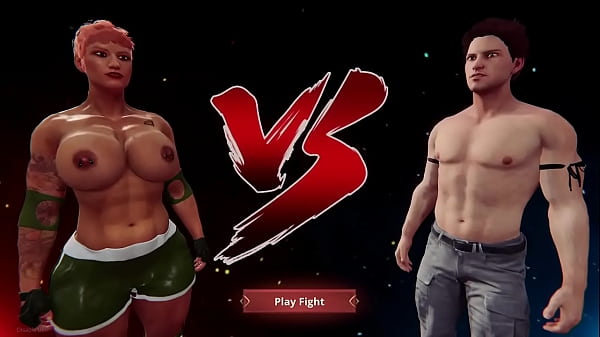 Aine O'_Rackie VS Gigi (combattente nudo 3D)