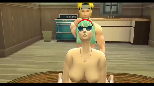 Naruto Hentai Episódio 28 Naruto e Bulma conversam sobre sexo e se dão conselhos e acabam fazendo muito sexo juntos ele faz o que Vegeta não faz com ela ela acaba com muita porra