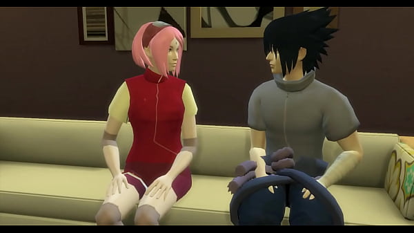 Naruto Hentai Episodio 26 Sakura Scopata dai cloni di Naruto Gangbang davanti a Sasuke, il marito cornuto Netorare NTR ANAL Moglie trasformata in un magazzino del latte