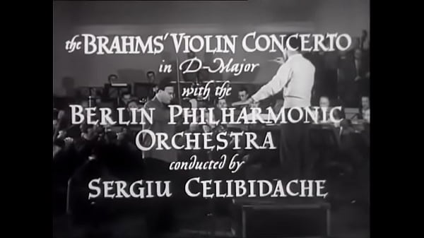 [Cellibidac] [Menuhin] [Prova] Concerto per violino di Brahms in re maggiore op. 77, Filarmonica di Berlino, 1946