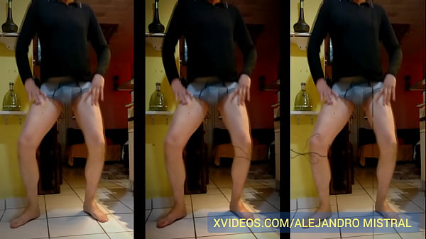 Amateur Mexican showing his cock and balls inside his underwear Alejandro Mistral
